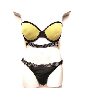 NWOT Victoria's Secret Swimsuit Top 34C Bottom S